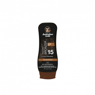 SPF 15 LOÇÃO C/ BRONZER 237mL