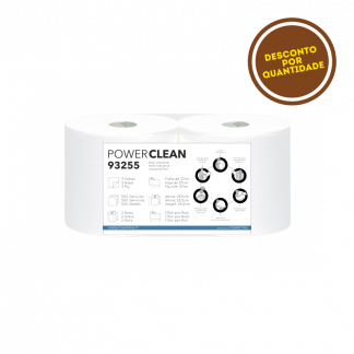 POWERCLEAN BRANCO - PACK 2 ROLOS